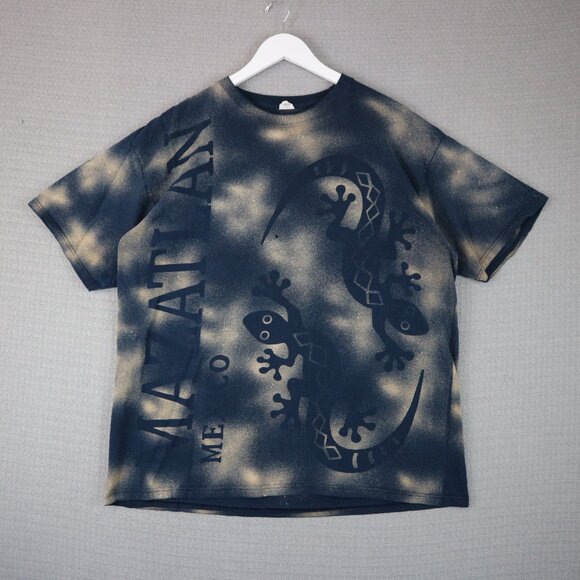 Yazbek All Over Print Mazatlan Mexico Print Mens XL - Picture 1 of 6